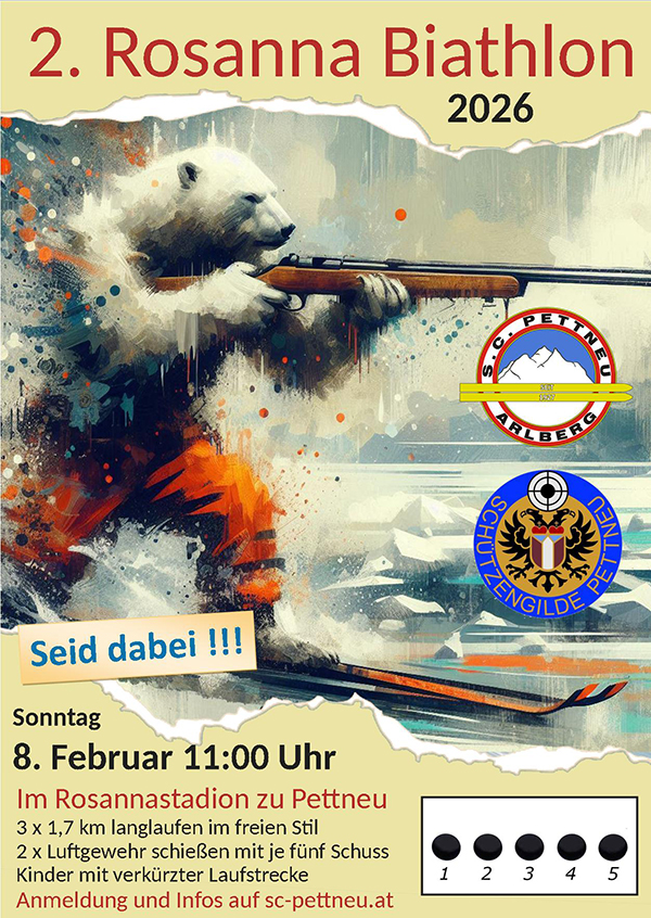 ausschreibung biathlon plakat 2025